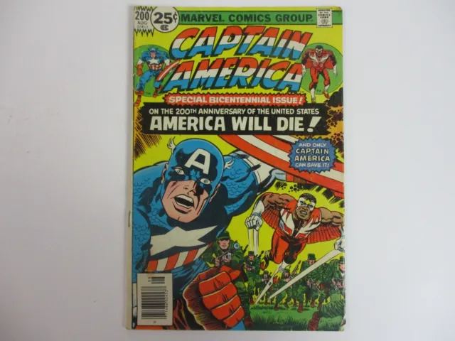 Marvel Comics CAPTAIN AMERICA #200 Bicentennial Issue!!