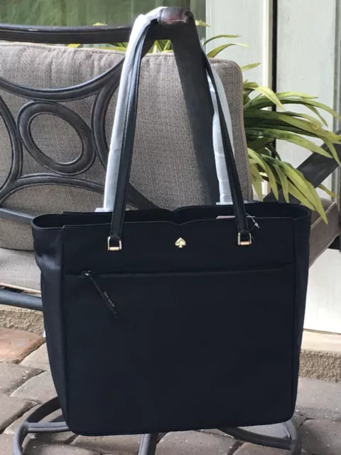 KATE SPADE JAE Large Tote Shoulder Bag Black Nylon $299 $ - PicClick