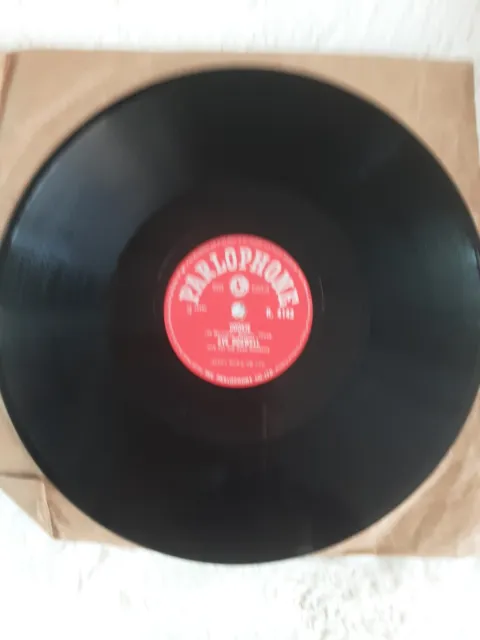 Eve Boswell Cookie / It's Almost Tomorrow 78 Rpm Parlophone R. 4143