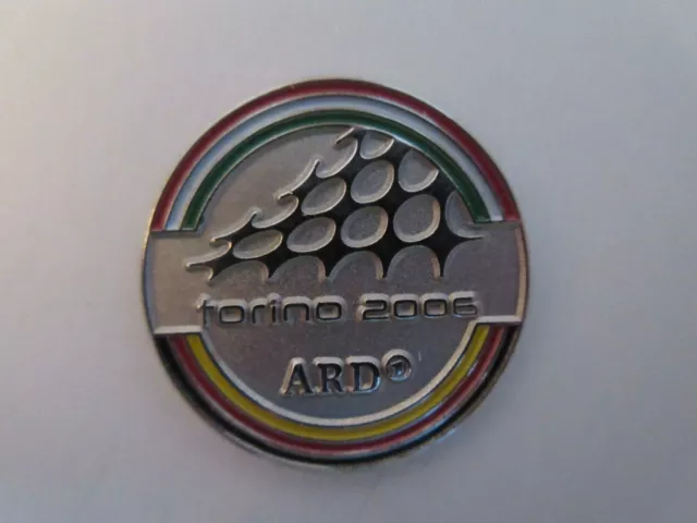 Pin Turin 2006 Medien ARD Television MEDIA Germany TORINO