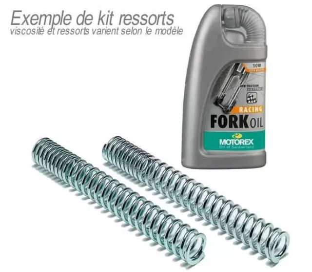 Kit ressorts de fourche BITUBO + huile de fourche MOTOREX Yamaha X-MAX 125/250