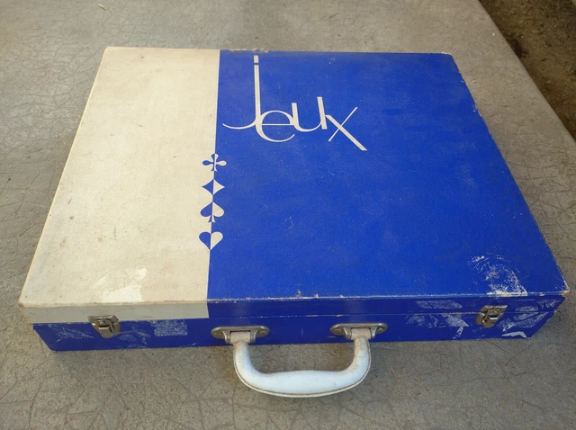 Ancienne mallette de jeux société XIXe