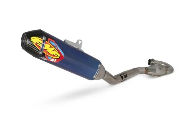 Fmf Honda Crf450R/Rx 21-24 Factory 4.1 Rct Blue Titanium Full Exhaust System