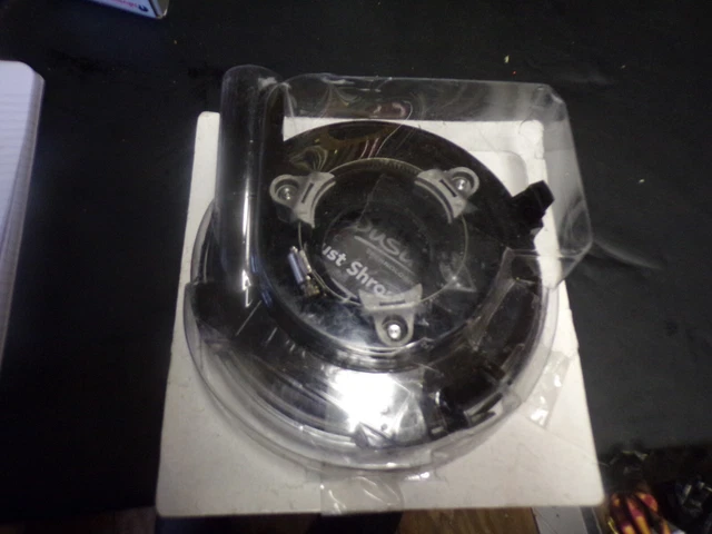 Dust Shrouder-Dustless Technologies-Polycarb-Removeable Edge-Universal Fit-Brush