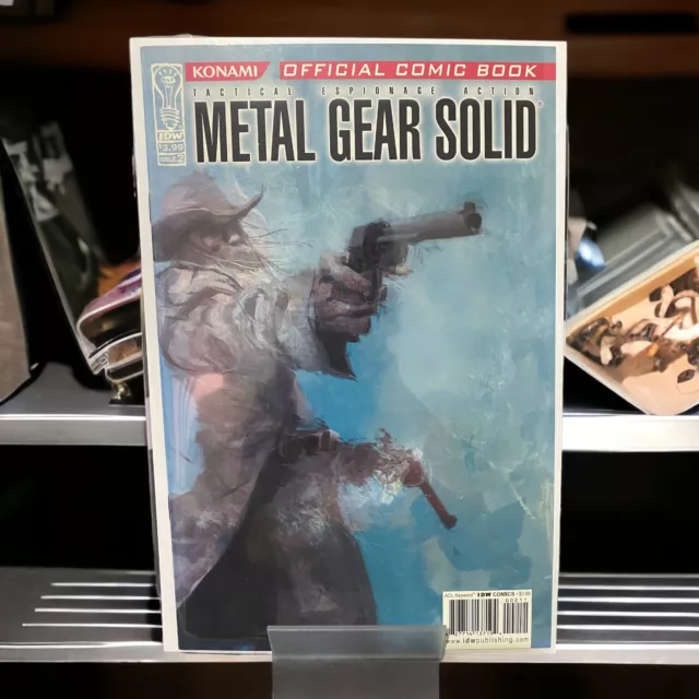 Metal Gear Solid #2  - 2004  Ashley Wood IDW Comics KONAMI 1