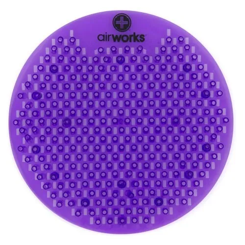 Airworks Splash Free Urinal Scree Lavender Meadow Purple 10 ea. AWSFUS236-BX New
