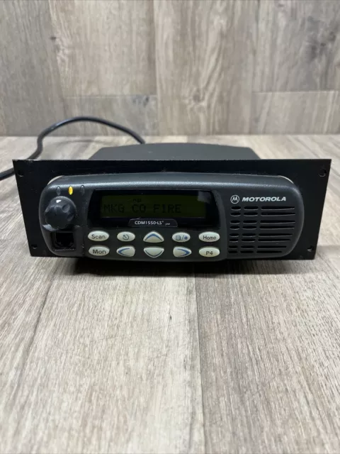 Motorola CDM1550 LS+ 45 Watt VHF Two Way Radio AAM25KKF9DP6AN