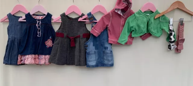 Girls bundle of clothes age 3-6 months Next George Bluezoo