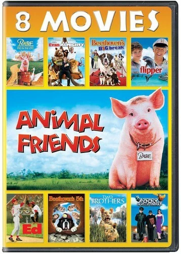 Animal Friends 8-Movie Collection [DVD] Good
