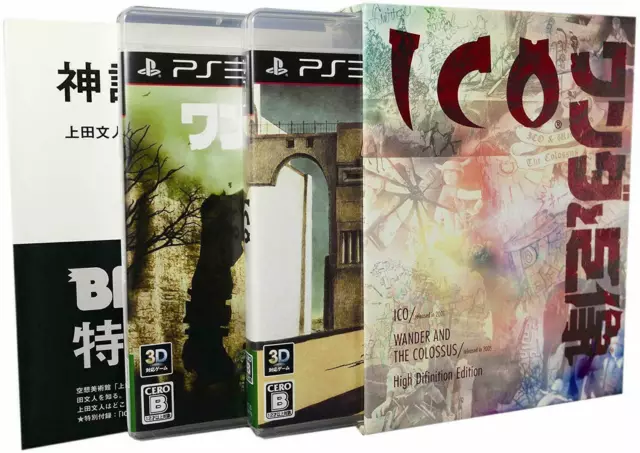 Mint Disc Playstation 3 Ps3 ICO & Shadow of the Colossus Double Game - Inc  Ma