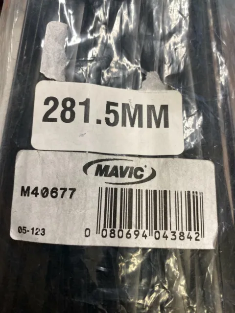 new MAVIC Ksyrium SSC SL 1999-2003 FRONT 281.5mm SPOKE black M40677 one spoke
