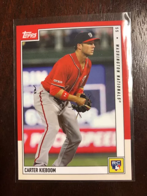 Carter Kieboom 2019 Topps On Demand #23 Rookie Review Card