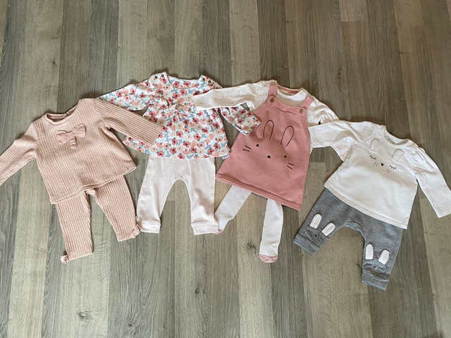 ❤️ Baby Girl Outfit Bundle 6-9 Months- M&S, Nutmeg etc ❤️ A28