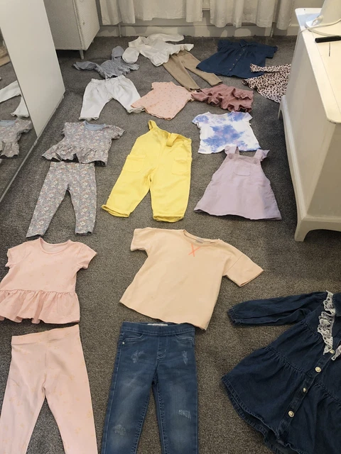 bundle girls spring clothes age 2-3 years River Island Zara Next H&M