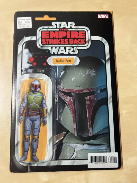 Star Wars: War of the Bounty Hunters #1 JTC Action Figure Variant Boba Fett