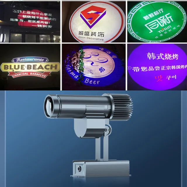 35W Custom Logo Advertising Projector GOBO LED Light Indoor Outdoor KTV Lamp