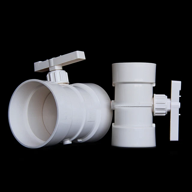 AIR VOLUME CONTROL Valve PVC Pipe Air Duct Butterfly Valve Manual