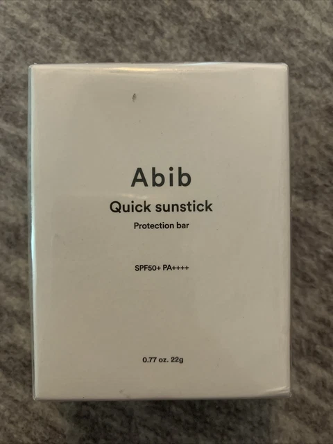 [ABIB] Barra de protección rápida contra antisol - 0,77 oz/22 g (SPF50+ PA++) Exp. 2025