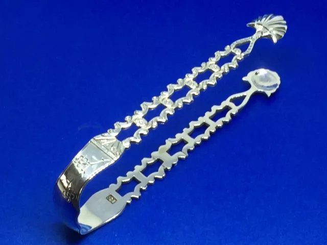 Georgian Solid Silver Sugar Tongs, 36g, Joseph Smith II, London c. 1808-13
