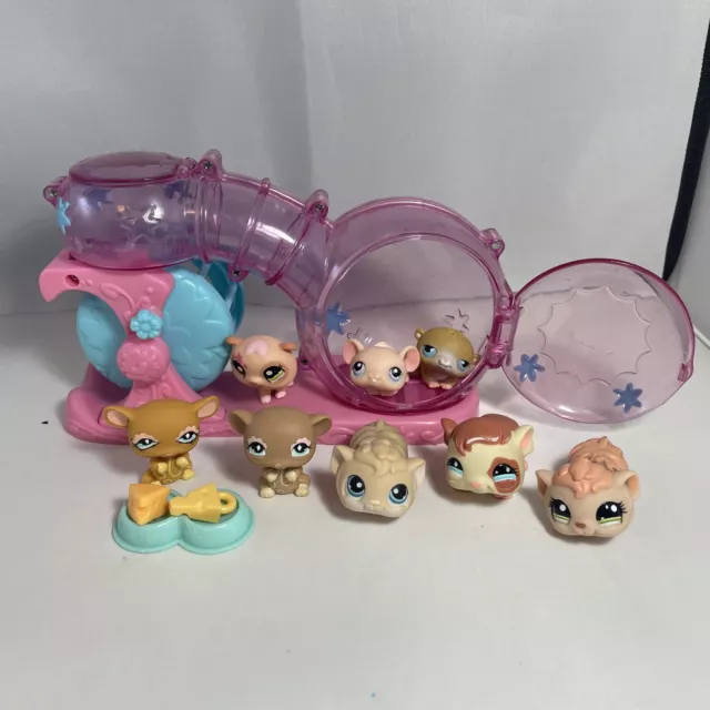 LPS 💕 Littlest Pet Shop Authentic 8 LOT Guinea Pigs & Hamster Lot🎁Bag