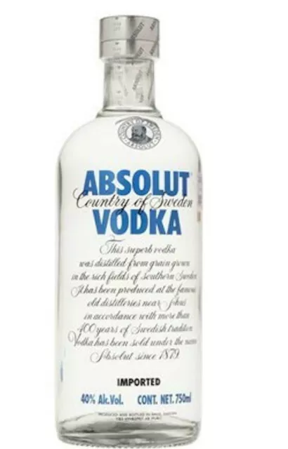 Absolut Vodka  70 Cl