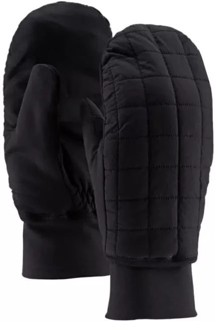 Burton Womens Heavyweight Quilted Mitt True Black Large Screen Grab