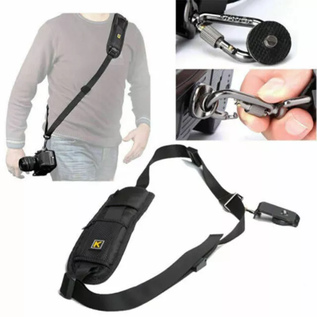 Quick Sling Single Shoulder Belt Strap for Camera Canon Sony Nikon SLR Camera