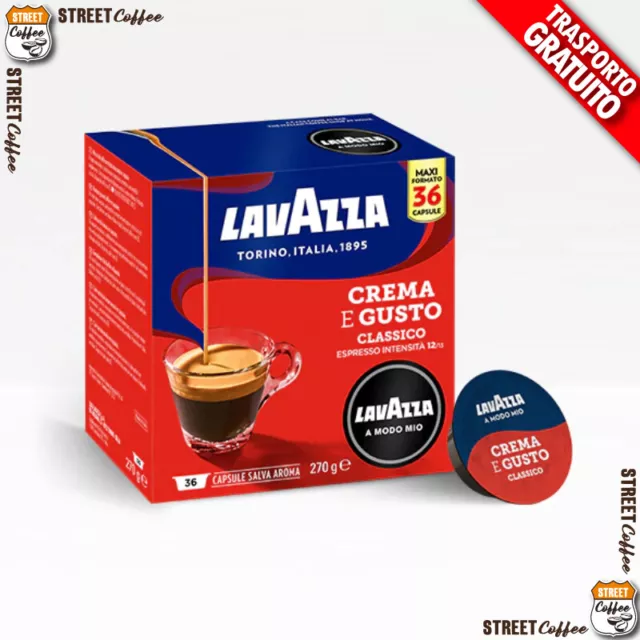 360 Cialde Capsule Caffe' Lavazza A Modo Mio Miscela Crema E Gusto Originali *