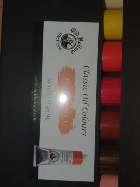 Old holland: Classic Oil Colours - Portrait Set 1 (10x40ml) + Free Gift