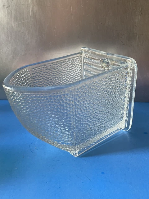 Antique PONCET Art Deco Glass 3 1/2 CUP Scoop For HOOSIER CABINET-  1930s-MINT