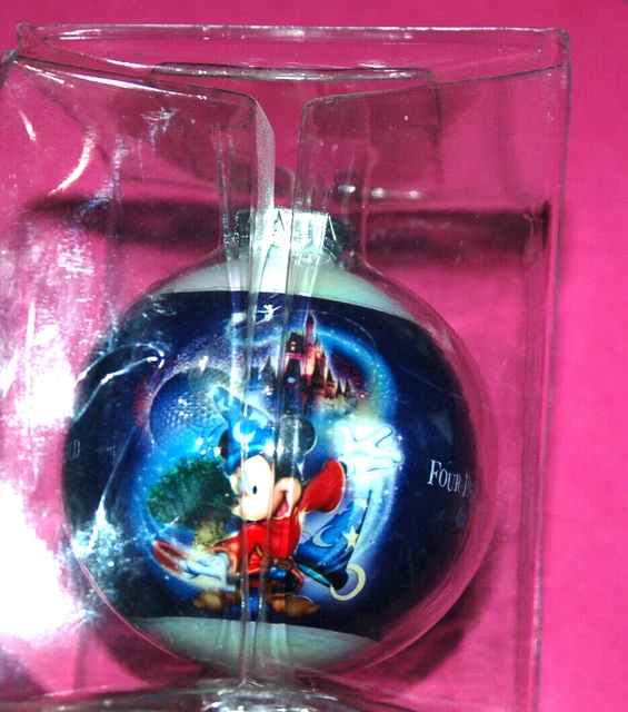 MICKEY MOUSE FOUR Parks One World Walt Disney World Christmas Ornament