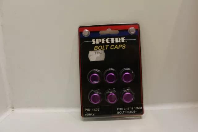 Cache vis violet pour tête de boulon 7/16’’ et 10mm
