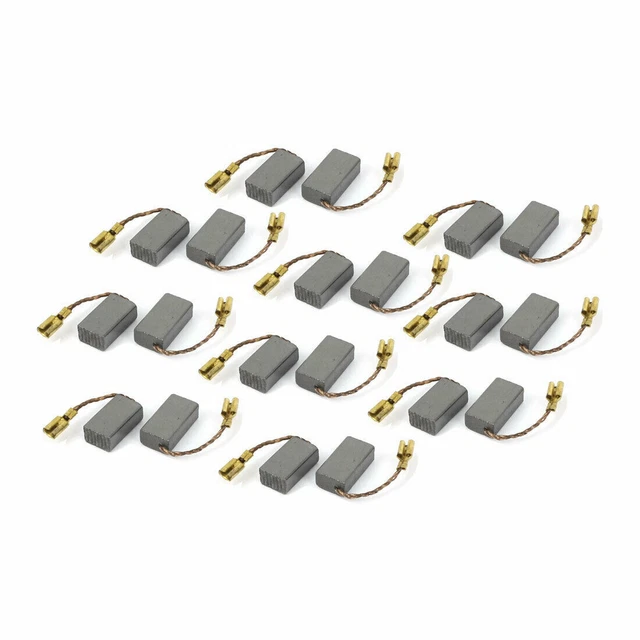 20Pcs Angle Grinders Parts Motor Carbon Brushes 15 x 8 x 5mm