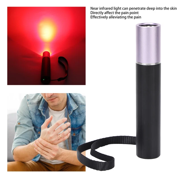 Lampada portatile a luce rossa lampada terapia della luce rossa acciaio inox resistente