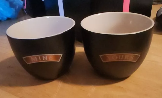 Baileys Dessert Bowls Coffee Cups Mugs