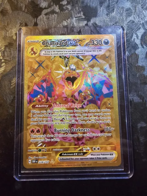 Pokmon: Charizard EX 228/197 Obsidian Flames 海外 即決-