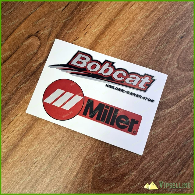 thumbnail image 2 of 1980's Miller Welding Machine Logo Vinyl Decal Sticker – Multi-Size – Helmet, Car, Laptop 2 of 6