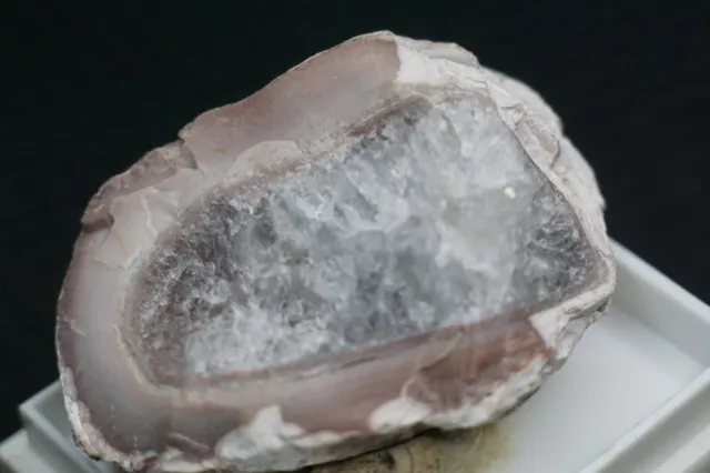 Achat Quarz-Geode | FO: Eifel | Kleinstufe aus Mineraliensammlung #bK71