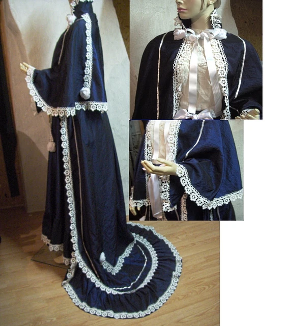 Robe Ancienne Pour Poupée De Mode - Vintage - Très Belle