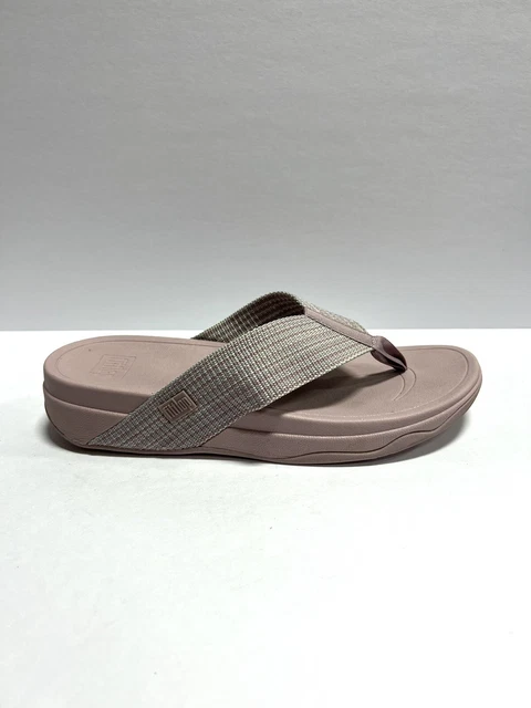 Fitflop Womens Surfa Toe Posts Sandal Lilac Size 11 M