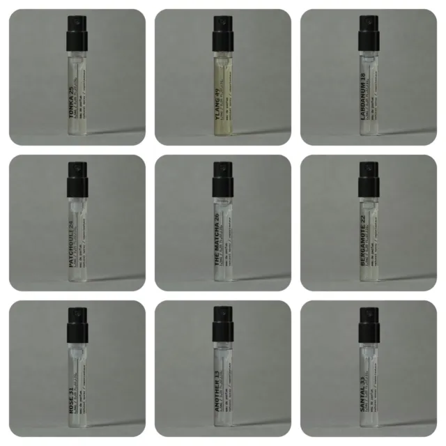 LE LABO Perfume Sample Vials 1.5 ml - Choose Your Scent - 100% AUTHENTIC