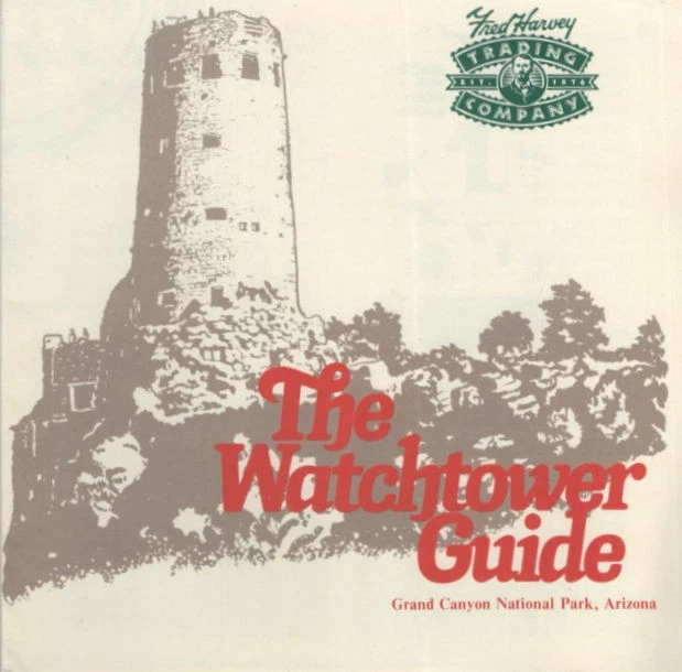 Guide Touristique Vintage 1954 - Parc National Du Grand Canyon, Arizona
