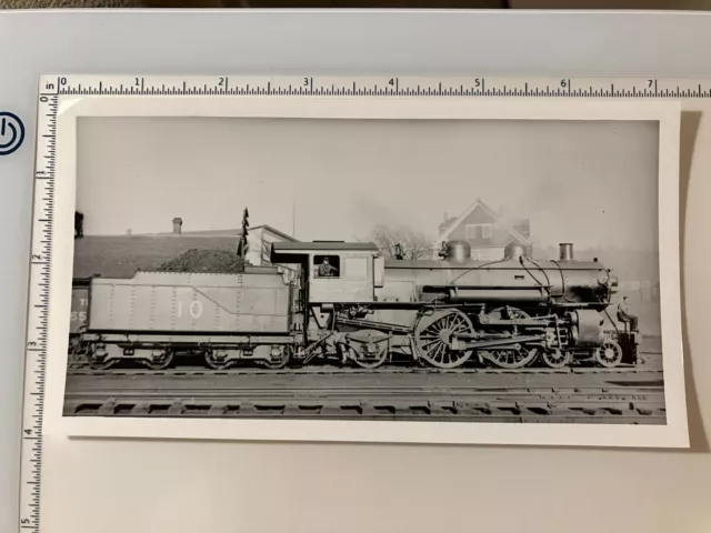 Vintage Foto Sullivan County Railroad Loco 10
