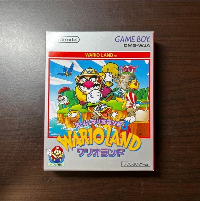 Jeu Wario Land Pour Game Boy - Version Cartouche, Bon état Rétro