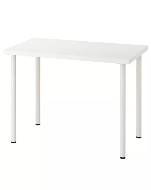 IKEA Linnmon Computer Desk Simple Design PC Laptop Table Home 100x60cm white New