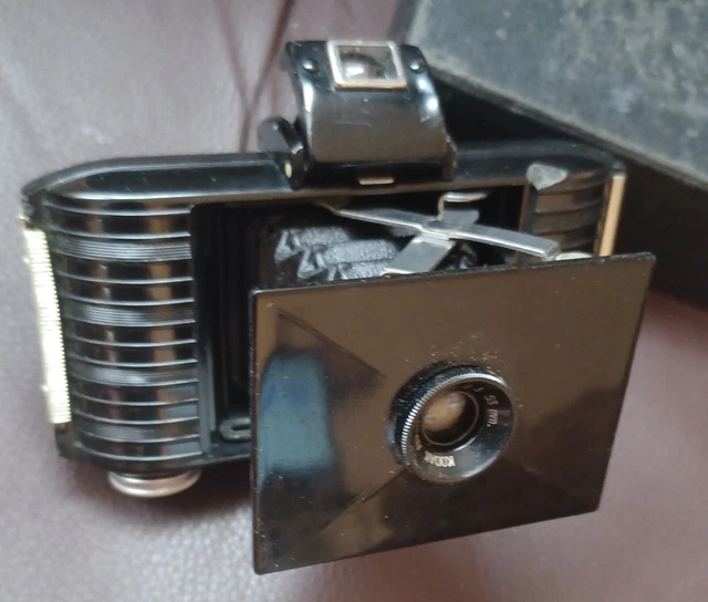 Vintage Kodak Bantam Camera Folding Bellows Anastigmat 50mm f/5.6 Lens w/Box