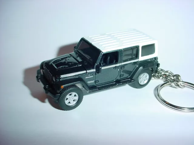 3D RHINO JEEP WRANGLER UNLIMITED JK CUSTOM KEYCHAIN key keyring auto world