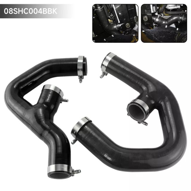 Tubo intercooler doppio silicone e morsetto per Vw Golf MK5 MK6 Jetta A3 2.0T