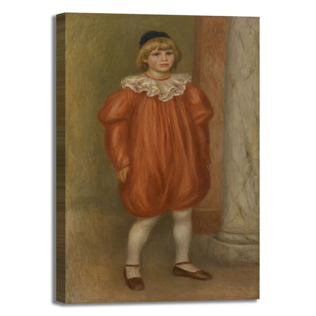 Tableau Décoratif Sur Toile - Reproduction Renoir 'Jeune Femme' - Impression Haute Qualité - Sur Mesure Possible