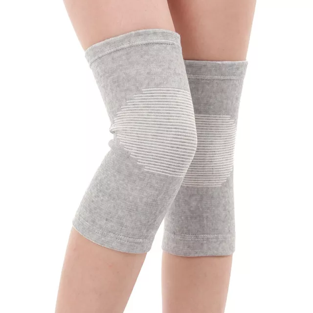 1PAIR KNEE SUPPORT Bamboo Compression Sleeve Arthritis Pain Relief Joint  Support $7.50 - PicClick